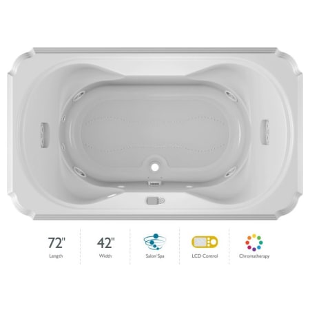 A large image of the Jacuzzi MAR7242CCR5CH White