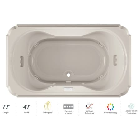A large image of the Jacuzzi MAR7242WCR4CW Oyster