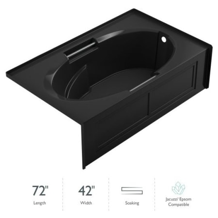 A large image of the Jacuzzi MJ27242BRXXXX Black