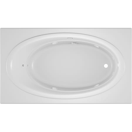 Jacuzzi NOV7242WRL2XXW White 72" x 42" Nova Drop In ...