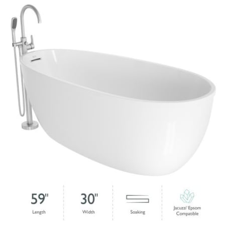 A large image of the Jacuzzi OSN5930BUXXXXG White