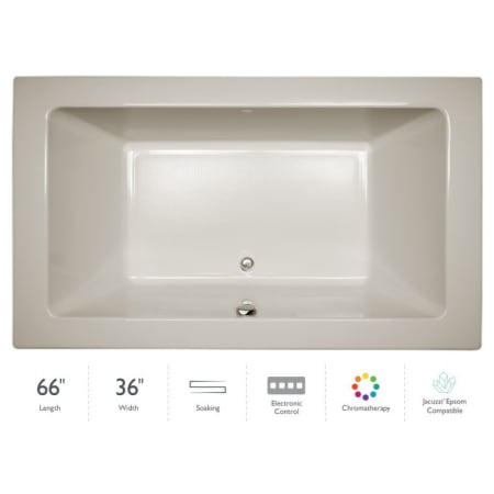 A large image of the Jacuzzi SIA6636 BCX 2CX Oyster