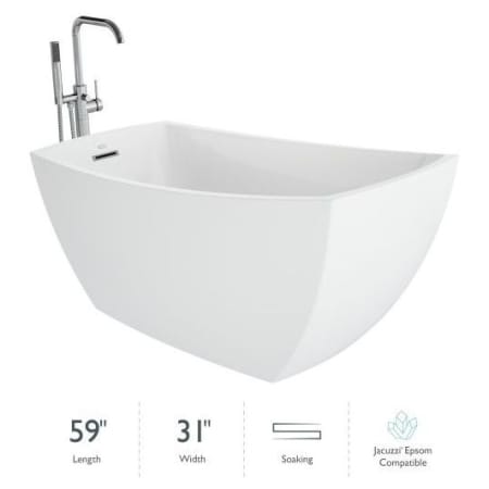A large image of the Jacuzzi STB5931BUXXXX White