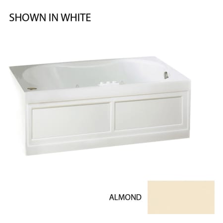 A large image of the Jacuzzi EPS6042 WRL 1XX Almond