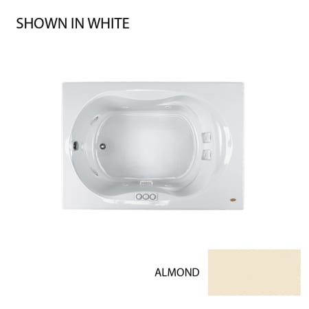 A large image of the Jacuzzi ESP6042 WLR 1XX Almond