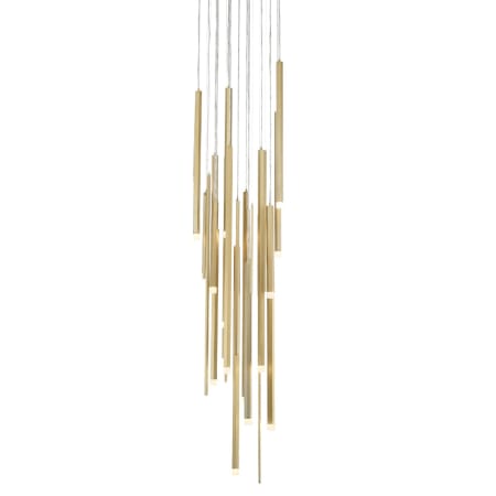 A large image of the James Allan AP67348 Brushed Brass