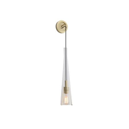 A large image of the James Allan AWS99029 Brushed Brass