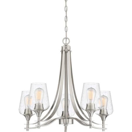 A large image of the James Allan QZCH30 Brushed Nickel