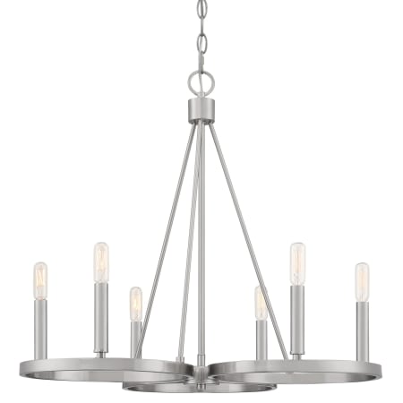 A large image of the James Allan QZCH3970 Brushed Nickel