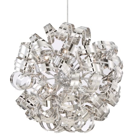 A large image of the James Allan QZP9843 Crystal Chrome