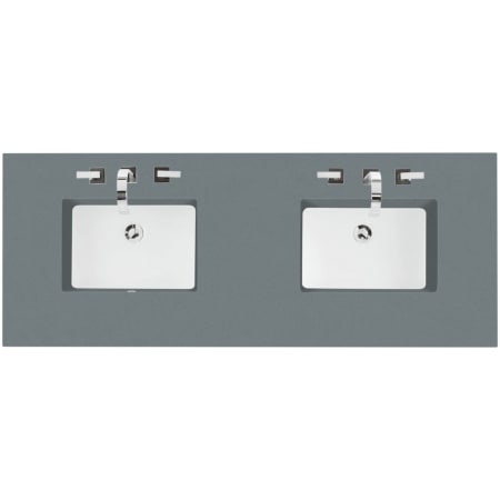 A large image of the James Martin Vanities 050-S60D-SNK Cala Blue