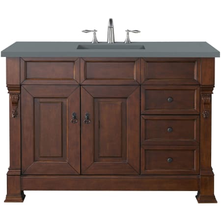A large image of the James Martin Vanities 147-114-526-3CBL Warm Cherry