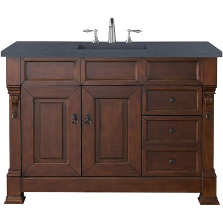 A large image of the James Martin Vanities 147-114-526-3CSP Warm Cherry