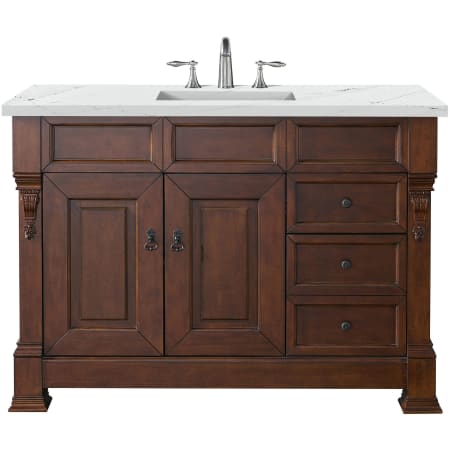 A large image of the James Martin Vanities 147-114-526-3ENC Warm Cherry