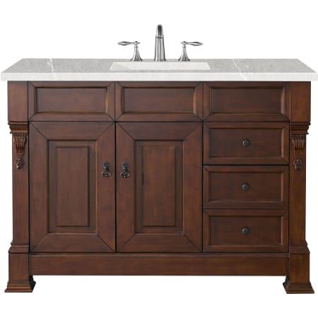 A large image of the James Martin Vanities 147-114-526-3ESR Warm Cherry