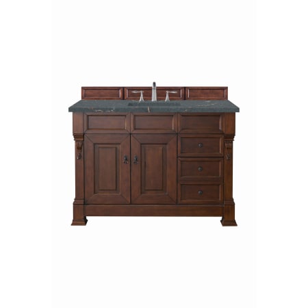 A large image of the James Martin Vanities 147-114-526-3PBL Warm Cherry