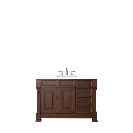 A large image of the James Martin Vanities 147-114-526-3WZ Warm Cherry