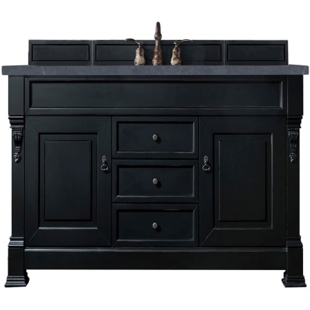 A large image of the James Martin Vanities 147-114-531-3CSP Antique Black