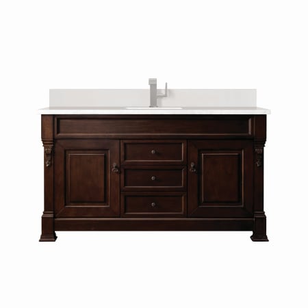 A large image of the James Martin Vanities 147-114-531-1WZ Burnished Mahogany