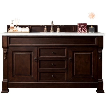 A large image of the James Martin Vanities 147-114-531-3CAR Burnished Mahogany
