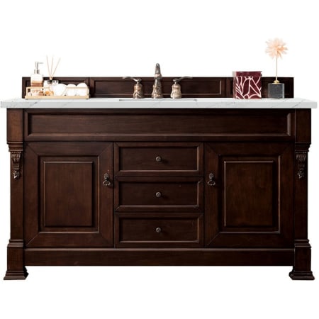 A large image of the James Martin Vanities 147-114-531-3ENC Burnished Mahogany