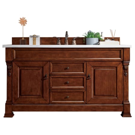 A large image of the James Martin Vanities 147-114-531-3EJP Warm Cherry