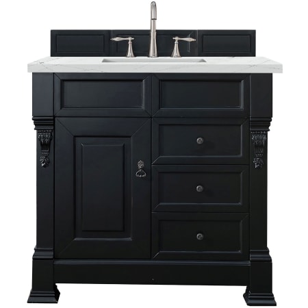 A large image of the James Martin Vanities 147-114-556-3ENC Antique Black