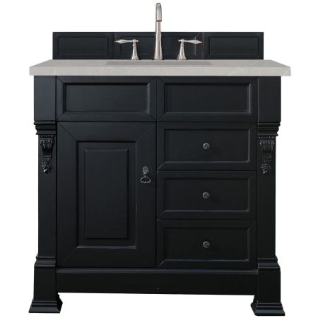 A large image of the James Martin Vanities 147-114-556-3ESR Antique Black