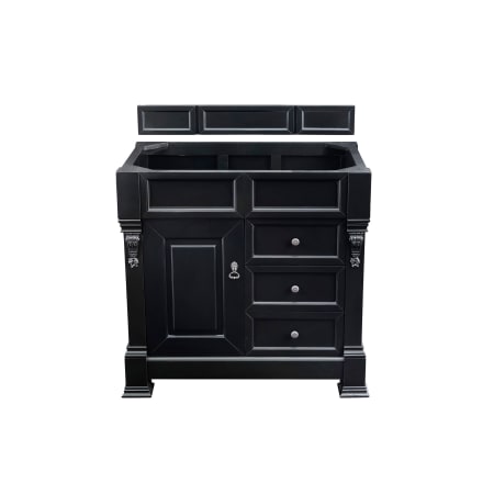 A large image of the James Martin Vanities 147-114-556 Antique Black