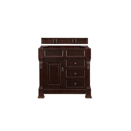 A large image of the James Martin Vanities 147-114-556 Burnished Mahogany