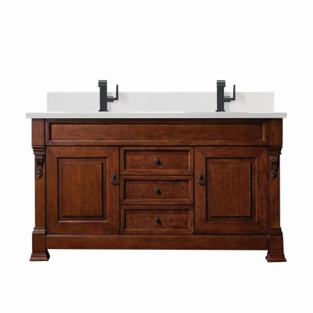 A large image of the James Martin Vanities 147-114-561-1WZ Warm Cherry