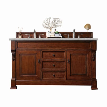 A large image of the James Martin Vanities 147-114-561-3VSL Warm Cherry