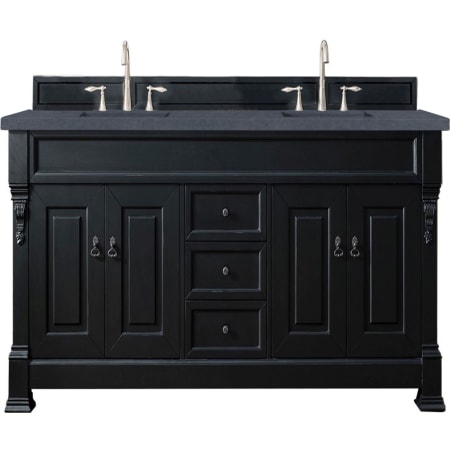 A large image of the James Martin Vanities 147-114-571-3CSP Antique Black