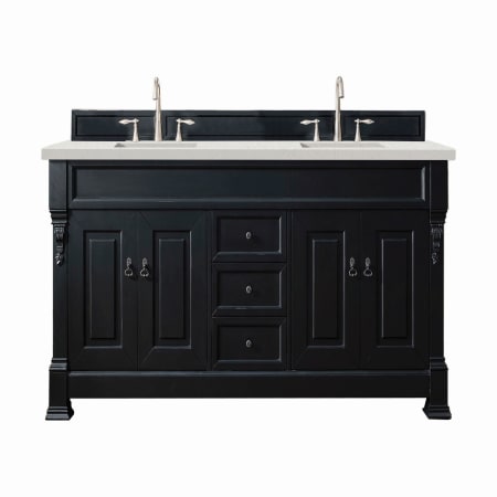 A large image of the James Martin Vanities 147-114-571-3LDL Antique Black
