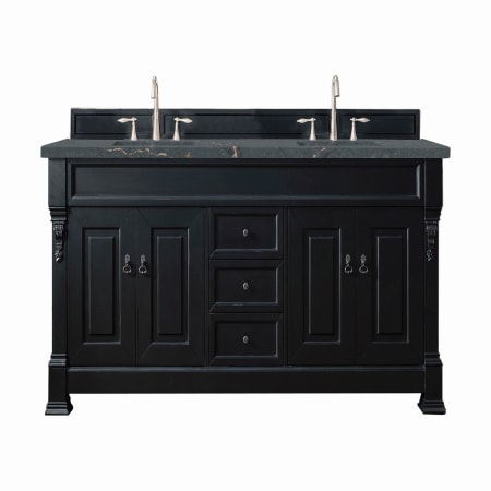 A large image of the James Martin Vanities 147-114-571-3PBL Antique Black