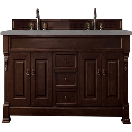 A large image of the James Martin Vanities 147-114-571-3GEX Burnished Mahogany
