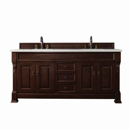 A large image of the James Martin Vanities 147-114-571-3LDL Burnished Mahogany