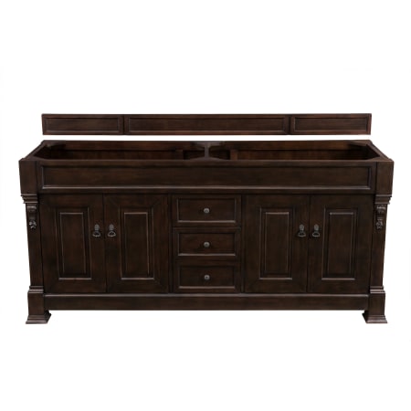 A large image of the James Martin Vanities 147-114-571 Burnished Mahogany