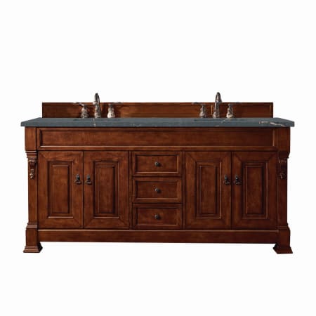 A large image of the James Martin Vanities 147-114-571-3PBL Warm Cherry