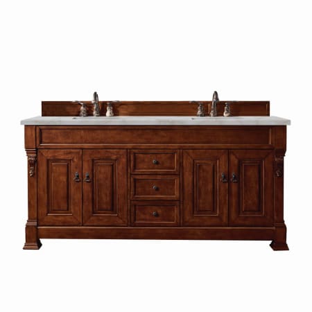 A large image of the James Martin Vanities 147-114-571-3VSL Warm Cherry