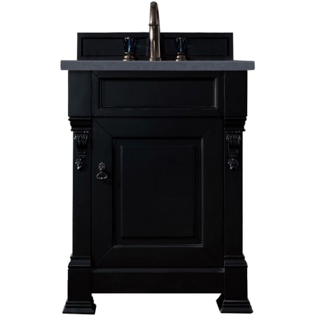 A large image of the James Martin Vanities 147-114-V26-3CSP Antique Black