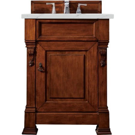 A large image of the James Martin Vanities 147-114-V26-3ENC Warm Cherry