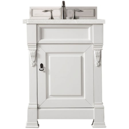 A large image of the James Martin Vanities 147-V26-3ESR Bright White