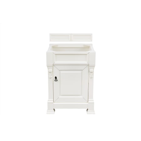 A large image of the James Martin Vanities 147-V26 Bright White