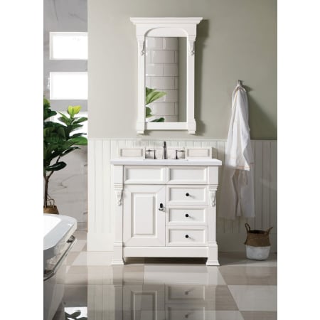 A large image of the James Martin Vanities 147-V36-3AF Alternate Image