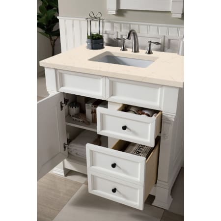 A large image of the James Martin Vanities 147-V36-3EMR Alternate Image