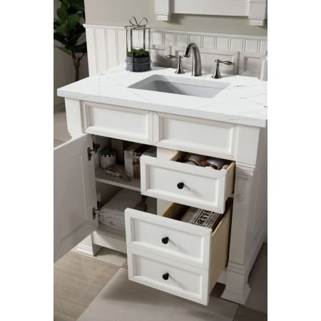 A large image of the James Martin Vanities 147-V36-3ENC Alternate Image