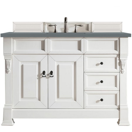 A large image of the James Martin Vanities 147-V48-3CBL Bright White