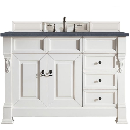 A large image of the James Martin Vanities 147-V48-3CSP Bright White