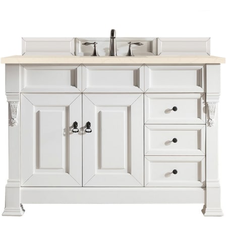 A large image of the James Martin Vanities 147-V48-3EMR Bright White